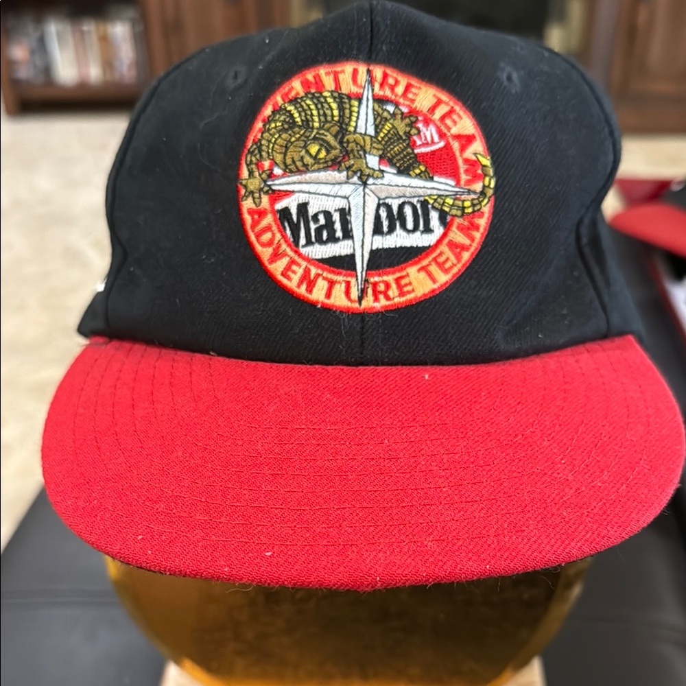 Marlboro Adventure Team Black and Red Cap